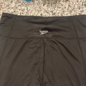 Never worn large black Reebok Leggings. Bought at academy, great condition.